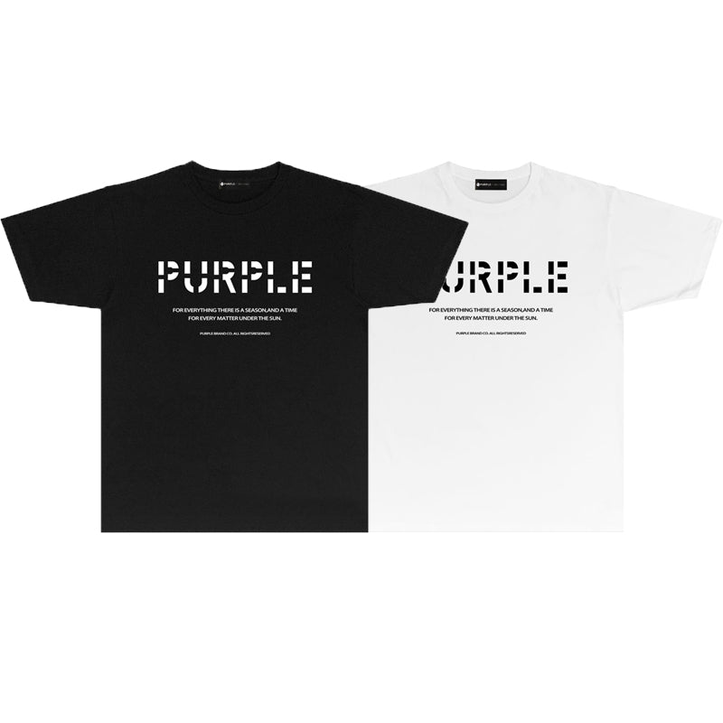 PURPLE  fashion T-shirt