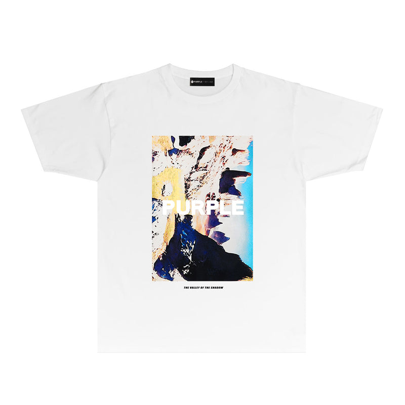PURPLE  fashion T-shirt