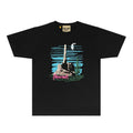 Gallery Dept T Shirt Retro Printed Loose Short-Sleeved Shirt