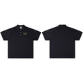 Gallery Dept T-Shirt Alphabet Slogan Lapel Short Sleeve Polo Shirt